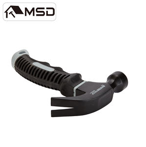 مطرقة أمان متعددة الوظائف قصيرة سميكة من الفولاذ 8 أونصة مع قبضة مضادة للانزلاق من تصنيع المعدات الأصلية قابلة للتخصيص - Product Image 5