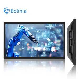 Pantalla ancha de 21,5 pulgadas, monitor LCD LED para ordenador, con montaje en pared o de escritorio, grado industrial