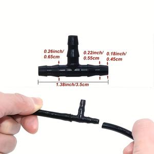 Connecteur d'irrigation goutte à goutte réglable à 8 trous avec capuchon rouge, système d'arrosage en plastique pour jardin - Product Image 5