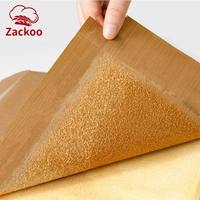 Tapis de cuisson réutilisable en fibre de verre découpable, revêtement PTFE de qualité alimentaire, résistant à la chaleur, pour moule à gâteau, plaque de cuisson carrée