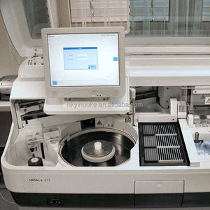 جهاز روش كوباس إي 411 المستعمل للتحليل المناعي الآلي، يعمل بكامل طاقته، نظام تقنية التحليل الكمي بالإضاءة الكهربائية للمختبرات - Product Image 2