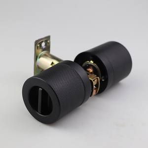 Modern Matt <strong>Black</strong> Privacy Knurled Design Privacy Bathroom Bedroom <strong>Door</strong> <strong>Knob</strong> <strong>Door</strong> Lock. - Product Image 3