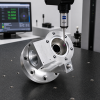 Pièce tournée en aluminium usinée sur commande par CNC 5 axes et services de fraisage de précision avec conception CAO pour composants industriels
