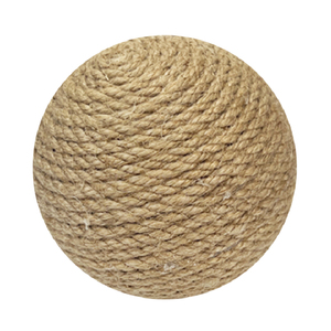 Pelota rascadora para gatos, pelota de sisal, pelota de cuerda de cáñamo, pelota de juguete para gatos que no se desprende, pelota para masticar para gatos, resistente a mordeduras y - Product Image 4