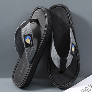 CASHBEBEAR Men's <b>Flip</b> <b>Flops</b> <b>Soft</b> Sole Non Slip Webbing Straps Summer Sandals Adult Size 40-45 - Product Image 2