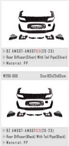 Kit carrosserie pour Mercedes-Benz W290 (20-23) - Mise à niveau vers le style AMG GT - Grille et pare-chocs pour Mercedes-Benz W290 (20-23) - Mise à niveau vers le style AMG GT - Product Image 4