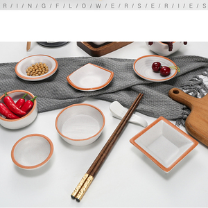 Utensili da presa per la <span class=keywords><strong>casa</strong></span> <span class=keywords><strong>piatti</strong></span> per immersione piccolo piatto di salsa giapponese piatto di salsa melamina - Product Image 5