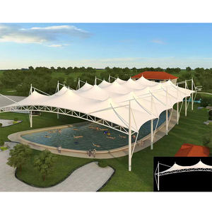 Pádel, Tenis, Fútbol, Techo de Estructura Tensada, Cubierta para Cancha de Baloncesto, Carpa Extensible para Estadios - Product Image 3