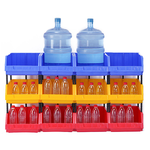 Plastic Stacking And Hanging Bin Small Parts Storage Solution