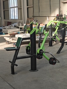 Équipement de <span class=keywords><strong>fitness</strong></span> extérieur multifonctionnel de qualité commerciale, résistant à la rouille, pour parcs et gymnases communautaires - Product Image 4