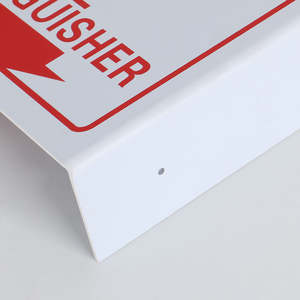 تخصيص علامة تحذير <span class=keywords><strong>PVC</strong></span> طفاية حريق تسجيل - Product Image 4