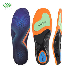 JOGHN-Plantilla de porón plana <span class=keywords><strong>para</strong></span> corrección de arco, almohadilla <span class=keywords><strong>para</strong></span> aliviar el dolor de pies, plantilla deportiva de absorción de impacto - Product Image 1