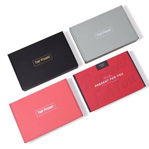 Cajas de Envío de Cartón Corrugado Reciclables, Impresas a Color, con Logotipo/Diseño Gráfico Personalizado en Relieve, para Empaque de Regalos - Product Image 6