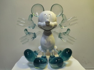 รูปปั้นและรูปปั้นทำจากเรซินเคลือบแลคเกอร์สเปรย์เคลือบเงา30 cm สำหรับตกแต่งบ้านสำนักงาน - Product Image 6