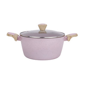 Kit d'ustensiles de cuisine cuisine cuisine, ensemble d'accessoires, marbre <span class=keywords><strong>rose</strong></span>, aluminium pressé, revêtement <span class=keywords><strong>granit</strong></span> - Product Image 5