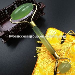 Visage <span class=keywords><strong>Rouleau</strong></span> de <span class=keywords><strong>Jade</strong></span> Et Gua Sha Thérapie de Grattage Outil de Massage - Product Image 2