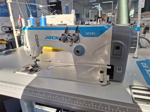 Nueva Máquina de Coser JACK 8560G de Puntada Plana, Máquina <span class=keywords><strong>Recta</strong></span> de 3 Agujas 8558, Máquina de Coser de Ahorro de Energía - Product Image 4