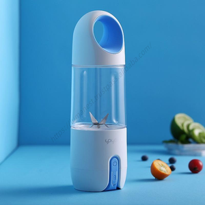 Licuadora Portátil Recargable por USB WXL169, Venta al por Mayor, Mezcladora de Frutas y Verduras para Smoothies, Vaso Licuadora con 4 Cuchillas - Product Image 2
