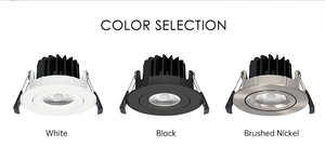 Nhôm Led nhà hàng ánh sáng tại chỗ tiếp nhận cột thay đổi độ sáng Downlight IP44 không thấm nước cắt ra 79mm 85mm 8W COB Downlight - Product Image 6