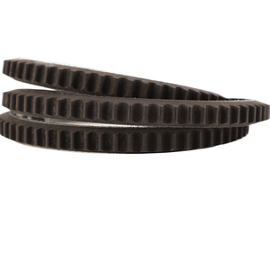 Courroies trapézoïdales nervurées en caoutchouc noir de haute qualité (largeur 20 mm) OEM pour systèmes de transmission de moteur automobile avec garantie de 3 ans - Product Image 1