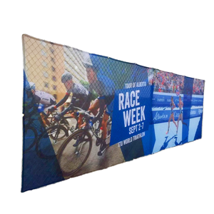 في الهواء الطلق الأعمال الرياضية المرن الفينيل pvc شبكة كبيرة لافتة شعار الطباعة الرقمية الطباعة لافتات خدمة المصنعين - Product Image 1