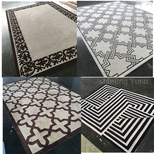 Tappeti di Lusso Fatti a Mano in Lana/Acrilico, Tappeti Tufted in Tinta Unita da 15mm per Soggiorno, Camera dei Ragazzi, Moderni Tappeti da Preghiera per Hotel - Product Image 2