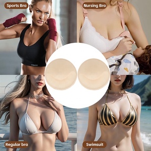 JINHONG JH29 Imbottiture Rotonde per Reggiseno da Donna, 100% Poliestere, Coppe Morbide in Schiuma per Yoga e Intimo - Product Image 4