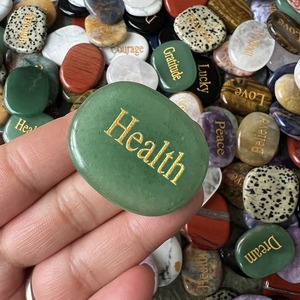 Chất lượng cao nhà máy giá bán buôn khắc cảm hứng phát hành áp lực từ Stones Thiền Pocket tự nhiên lo lắng đá - Product Image 6