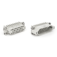 ZJHK-enchufe de conector de alta resistencia, Terminal de crimpado de 25 pines, 250V, 10A, conector eléctrico de aviación