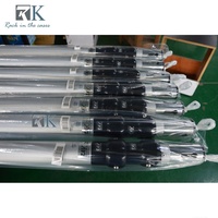 Kit de tubes de console avec montants en aluminium pour rideaux, pour stand extérieur