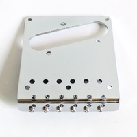 Pont trémolo de guitare double fonction 12 cordes couleur chrome pont de guitare basse pour kits de guitare TL