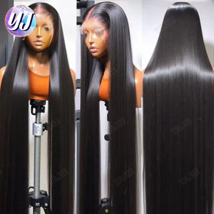 Vente en Gros 100% Cheveux Vietnamiens Bruts Ultra Lisses Perruques Sans Colle Dentelle Frontale Cheveux Humains 13x6 5x5 Fermeture Économique HD Perruques Frontales - Product Image 4