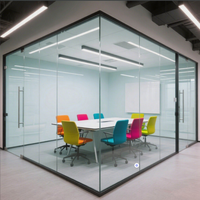 Egood Partitions Glass Wall Partition Meeting Room Glass Wall Hotel Hall Movable Partition