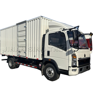 Nhiệm vụ ánh sáng sinotruk HOWO 4x2 nhỏ 8 tấn Giao hàng van xe tải chở hàng để bán - Product Image 2