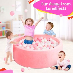 Piscine à balles rose clair pour bébés et enfants, intérieur/extérieur, capacité <100 kg, pour maison et centres commerciaux - Product Image 3