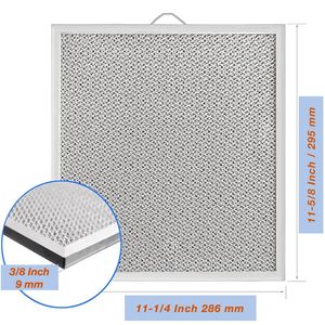 Filtre de hotte aspirante Filtstar en alliage d'aluminium et charbon actif, élément filtrant l'huile 30x20x1 pouce - Product Image 3