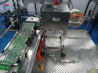 Machine de remplissage automatique pour comptage de sachets de pilules et de comprimés Machine de conditionnement de sachets à fermeture éclair debout pour sachets préfabriqués Doypack