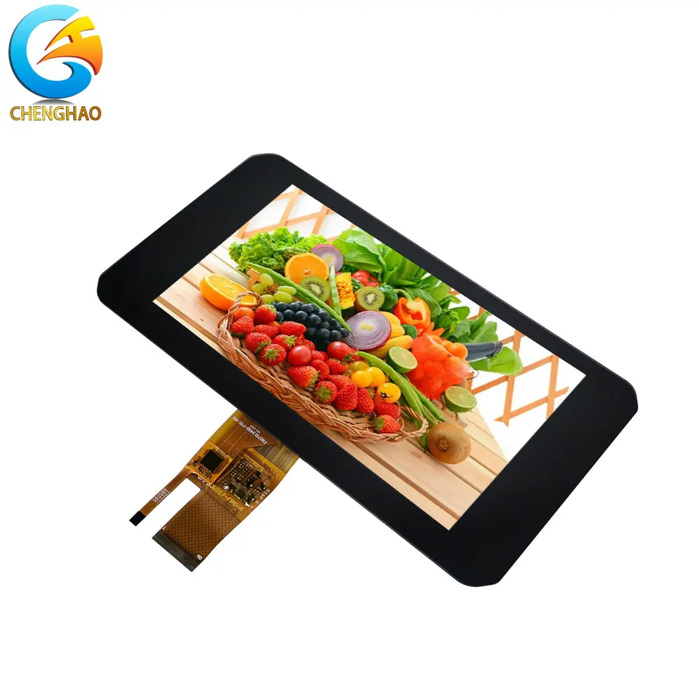 Lcd Manufacture 2000 Cd/m2 Hight Brightness 1024x600 7 Inch Touch Screen Lcd Display Module For Car Monitor