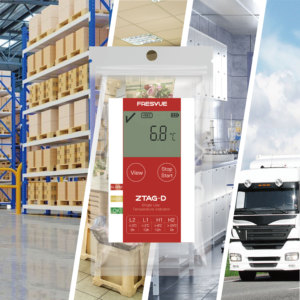 Fresvue ZTAG-D dùng một lần sử dụng IP67 không thấm nước 0.1 ° C ghi nhiệt độ dữ liệu logger LCD hiển thị ODM tùy biến PDF - Product Image 4