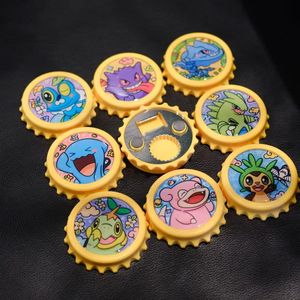 DM gros Pokemoned bouchon <span class=keywords><strong>de</strong></span> bouteille aimant <span class=keywords><strong>de</strong></span> réfrigérateur ouvre-bière Anime périphérique collection cadeau maison Bar décor approvisionnement en vrac - Product Image 3