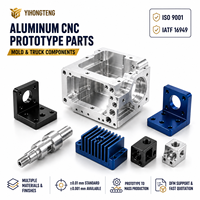 Pièces de prototypage en aluminium usinées CNC de haute précision pour moules laser de camions et applications d'équipements industriels