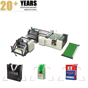 New model automatic pp woven bag cutting and sewing machine woven bag making machine