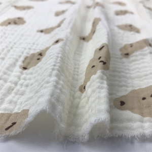 99% Polyester + 1% Dẫn Điện Filament Bong Bóng Vải Đôi Gạc Dệt Lưới Boys 'Cô Gái May Mặc & Gối Bọc Chải Kỹ Sợi - Product Image 2