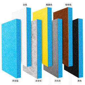 แผ่นอะคูสติกโบนเซน ความแข็งแรงอัดปานกลาง แผ่นกันเสียงแบบติดตั้งเอง สำหรับห้องนอน บ้าน ประตู ลดเสียงรบกวน - Product Image 1