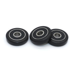 Roues à roulement à billes 626RS non à poulie fournies par le fabricant, revêtues de POM, pour rails de porte coulissante, 6*25*6mm - Product Image 5