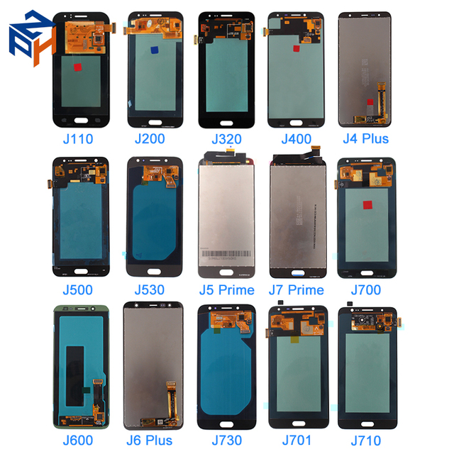 Pantallas Afficheur for Samsung J110 J320 J4 Plus J500 J530 J5 Prime J7 Prime J730 J7 Pro J710 LCD Display Touch Screen Ekran