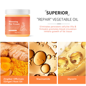 Crema Snellente Corpo Riscaldante <span class=keywords><strong>per</strong></span> Perdita di Peso Private Label, Brucia Grassi Addominali, Modellante, Anticellulite - Product Image 3