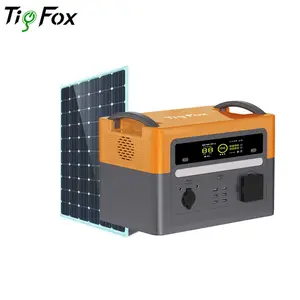 Портативный аварийный резервный аккумулятор Tig Fox, 500 Вт, 300 Вт, 1000 Вт, 12 В переменного тока, домашняя литиевая электростанция, генератор Lifepo4, батарея