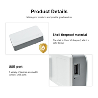 Mini DC UPS 5V2A UK/USA/Eropa Khusus untuk Kamera CCTV Catu Daya AC Tanpa Interupsi Baterai Lithium 1800mAh QIXIN QX-2352A