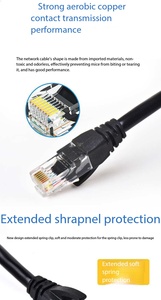 <span class=keywords><strong>Cable</strong></span> de Red Ethernet CAT6 RJ45 de 30m, <span class=keywords><strong>Cable</strong></span> Trenzado CCA, Transmisión de Datos Estable para Proyectos de Cableado Comercial - Product Image 3